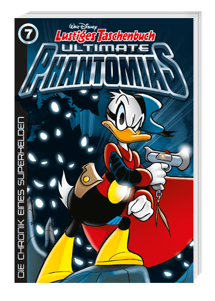 Lustiges Taschenbuch Ultimate Phantomias Nr. 7-12 + Schuber + Sammelfigur