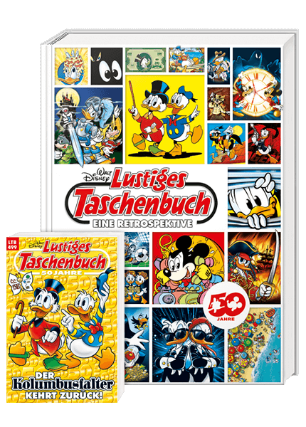 Lustiges Taschenbuch 50 Jahre LTB - Eine Retrospektive