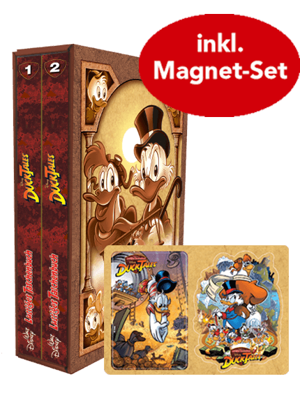 Lustiges Taschenbuch DuckTales Box Nr. 1 (Band 1 + 2 im Schuber)