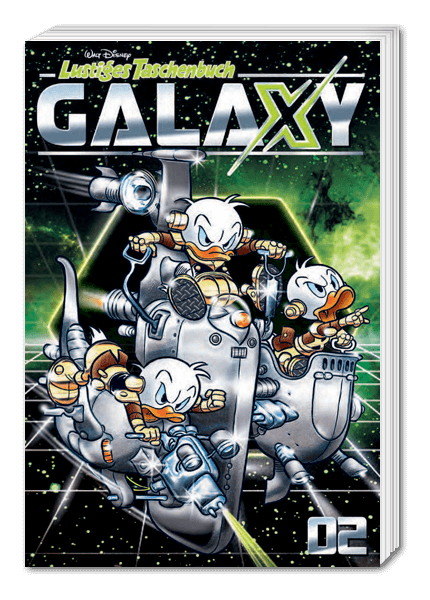 Lustiges Taschenbuch Galaxy Nr. 1-6 + Schuber