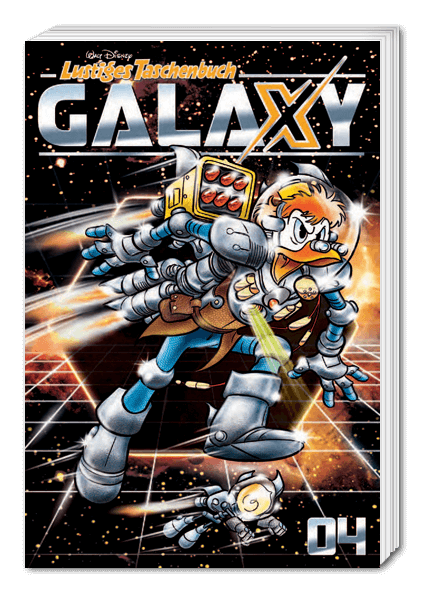 Lustiges Taschenbuch Galaxy Nr. 1-6 + Schuber