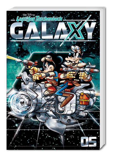 Lustiges Taschenbuch Galaxy Nr. 1-6 + Schuber