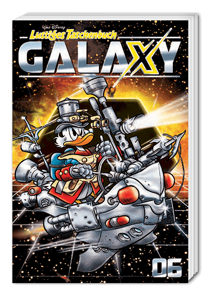 Lustiges Taschenbuch Galaxy Nr. 1-6 + Schuber