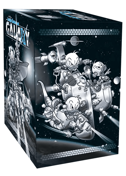 Lustiges Taschenbuch Galaxy Nr. 1-6 + Schuber