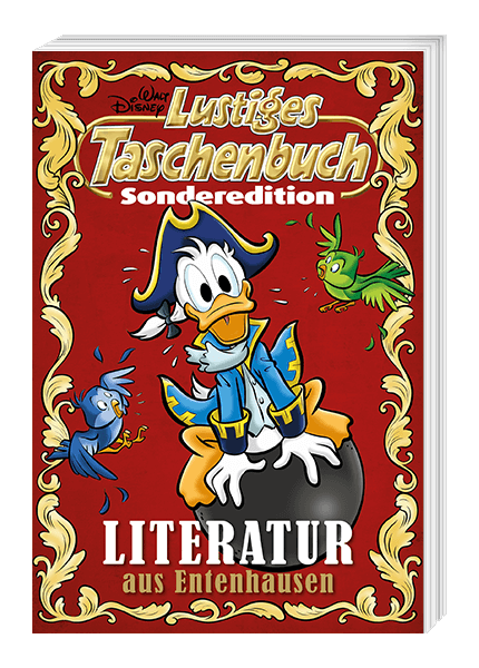 Lustiges Taschenbuch Sonderedition Literatur aus Entenhausen Nr. 01 - 04 + Schuber