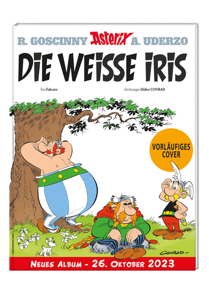 Asterix Nr. 40: Die weiße Iris - gebundene Ausgabe