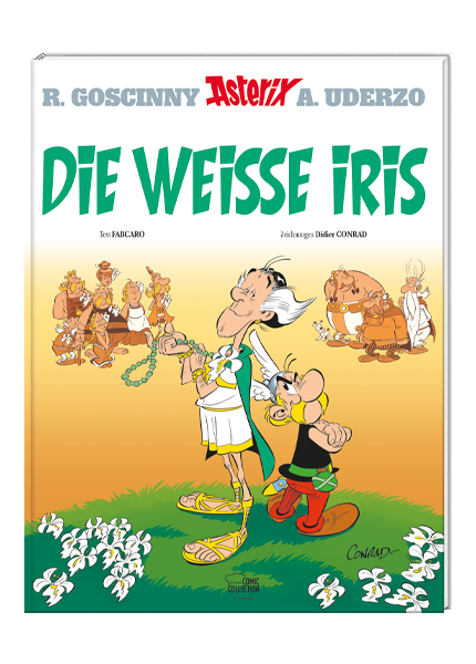 Asterix Nr. 40: Die Weiße Iris - gebundene Ausgabe