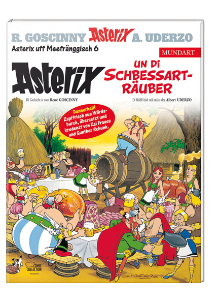 Asterix Mundart Unterfränkisch VI - Asterix un di Schbessarträuber