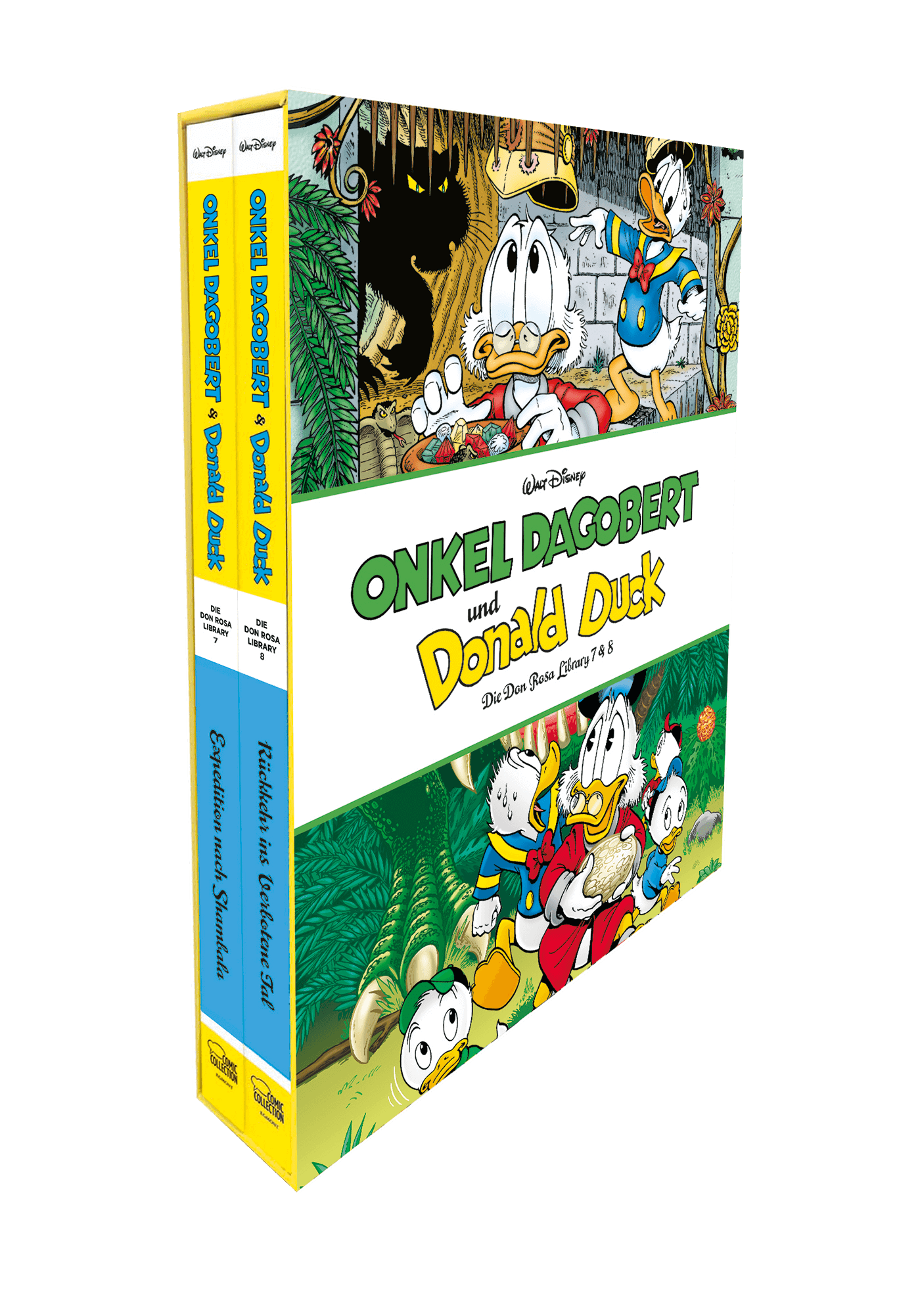 Onkel Dagobert und Donald Duck - Don Rosa Library Schuber Nr. 4 - Band 7+8