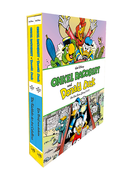 Onkel Dagobert und Donald Duck - Don Rosa Library Schuber Nr. 5 - Band 9+10