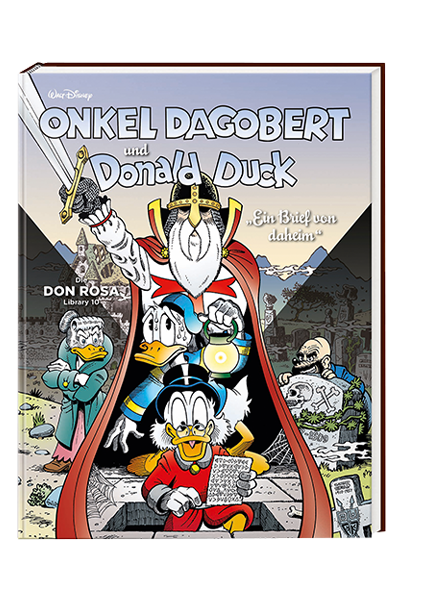Onkel Dagobert und Donald Duck - Don Rosa Library Nr. 10 - Ein Brief von daheim