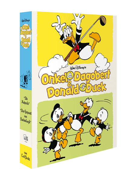 Onkel Dagobert und Donald Duck von Carl Barks - Schuber 1947-1948 - Die Mutprobe & Das Gespenst von Duckenburgh
