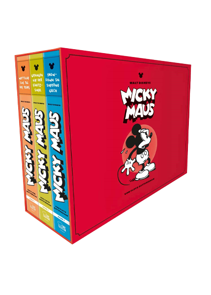 Floyd Gottfredson Library - Micky Maus im Tal des Todes - Schuber 01: 1930 bis 1936