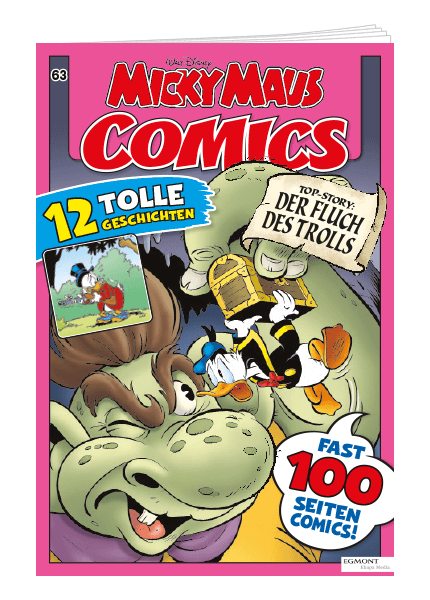 Micky Maus Comics Nr. 63 - Der Fluch des Trolls