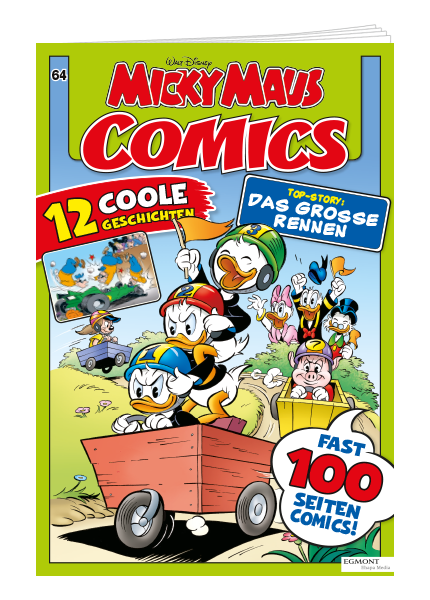 Micky Maus Comics Nr. 64 - Das große Rennen