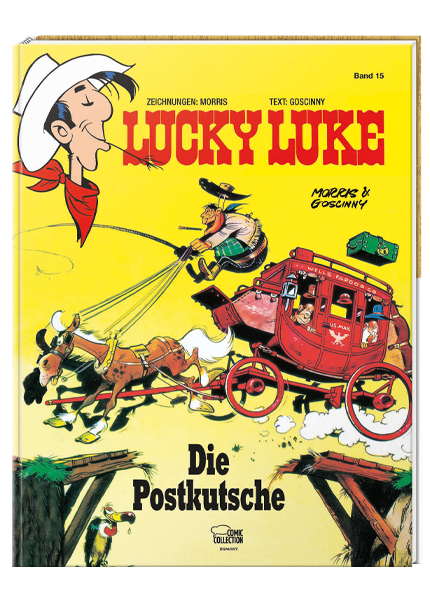Lucky Luke Nr. 15: Die Postkutsche - gebundene Ausgabe