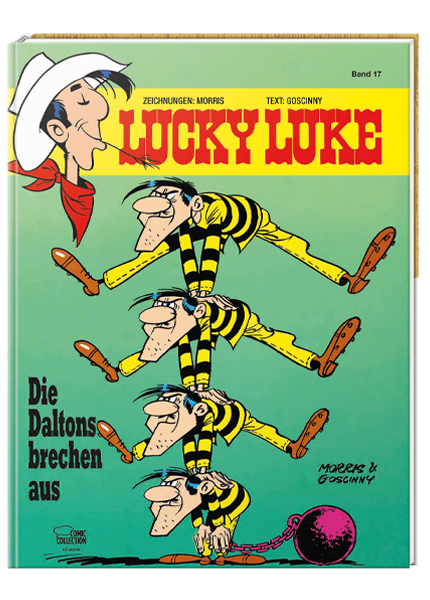 Lucky Luke Nr. 17: Die Daltons brechen aus - gebundene Ausgabe