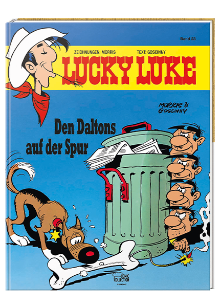 Lucky Luke Nr. 23: Den Daltons auf der Spur - gebundene Ausgabe