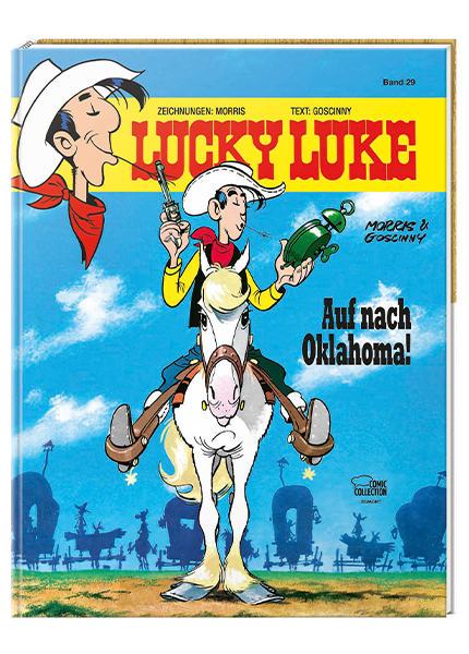 Lucky Luke Nr. 29: Auf nach Oklahoma - gebundene Ausgabe