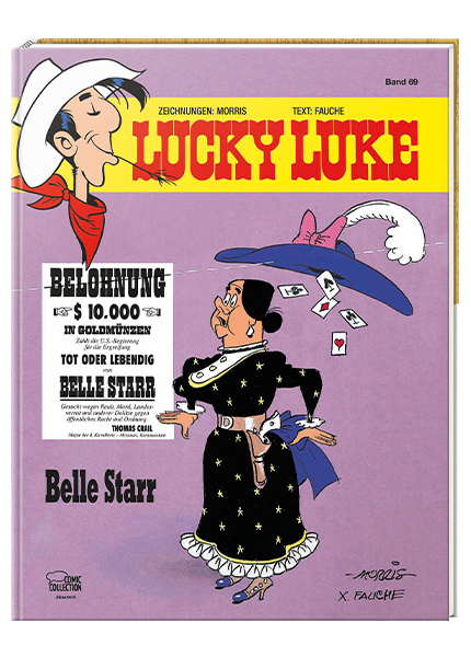 Lucky Luke Nr. 69: Belle Starr - gebundene Ausgabe