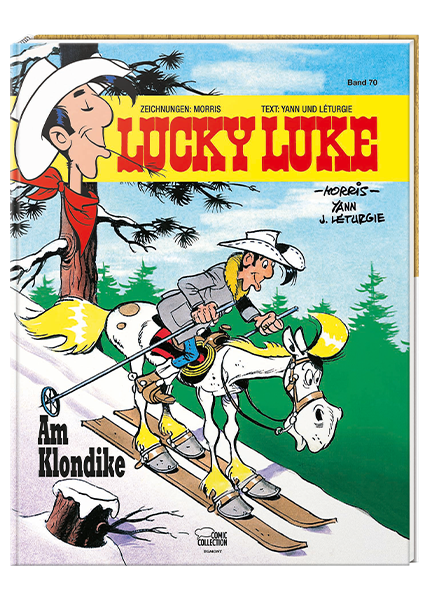 Lucky Luke Nr. 70: Am Klondike - gebundene Ausgabe