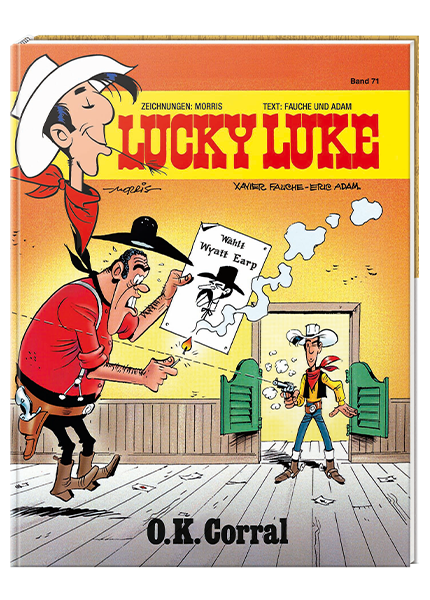 Lucky Luke Nr. 71: O.K. Corral - gebundene Ausgabe