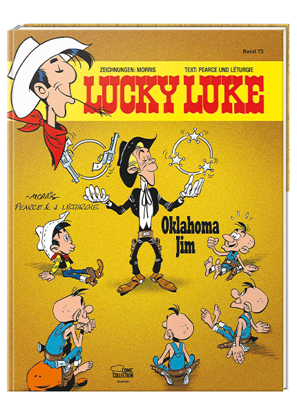 Lucky Luke Nr. 73: Oklahoma Jim - gebundene Ausgabe