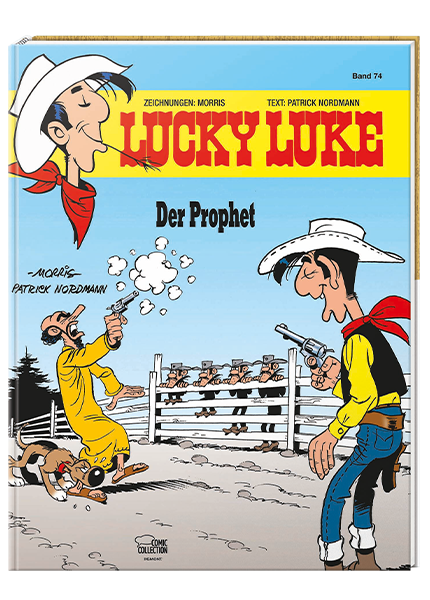 Lucky Luke Nr. 74: Der Prophet - gebundene Ausgabe