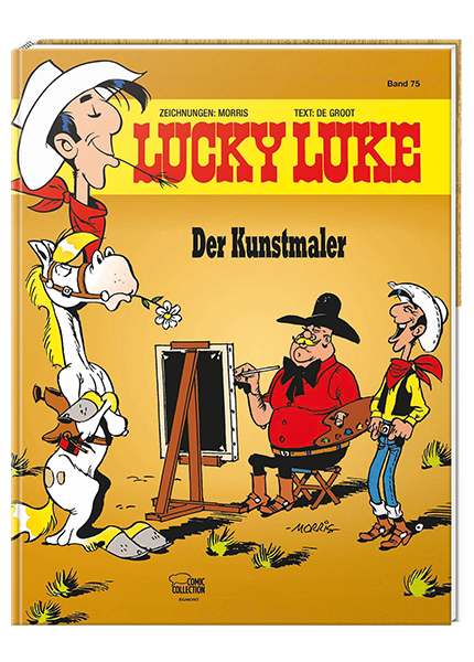 Lucky Luke Nr. 75: Der Kunstmaler - gebundene Ausgabe