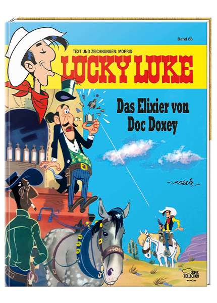 Lucky Luke Nr. 86: Das Elixier von Doc Doxey - gebundene Ausgabe