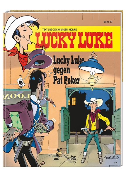 Lucky Luke Nr. 87: Lucky Luke gegen Pat Poker - gebundene Ausgabe