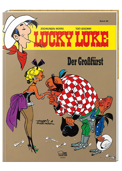 Lucky Luke Nr. 46: Der Großfürst - gebundene Ausgabe