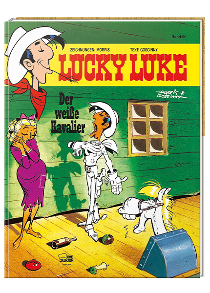 Lucky Luke Nr. 50: Der weiße Kavalier - gebundene Ausgabe