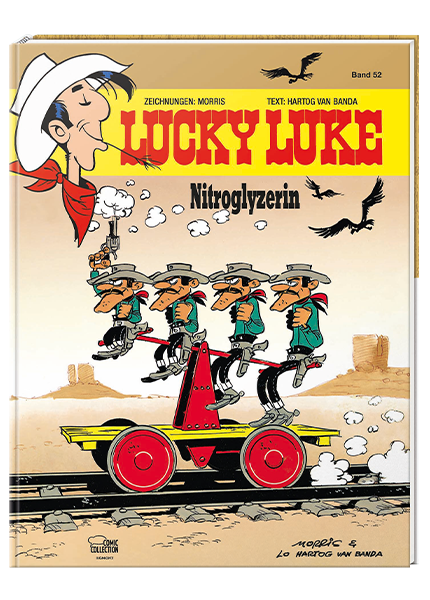 Lucky Luke Nr. 52: Nitroglyzerin - gebundene Ausgabe
