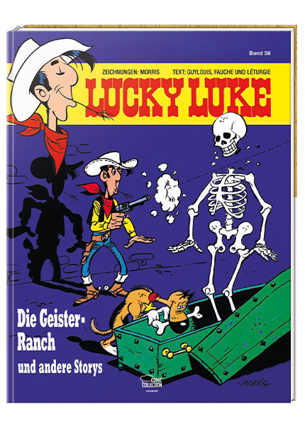 Lucky Luke Nr. 58: Die Geister Ranch - gebundene Ausgabe