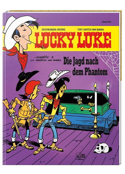 Lucky Luke Nr. 65: Die Jagd nach dem Phantom - gebundene Ausgabe
