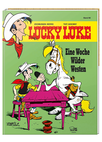 Lucky Luke Nr. 66: Eine Woche Wilder Westen - gebundene Ausgabe