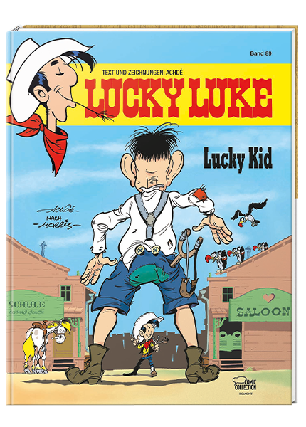Lucky Luke Nr. 89: Lucky Kid - gebundene Ausgabe