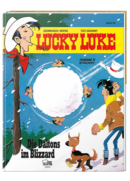 Lucky Luke Nr. 25: Die Daltons im Blizzard - gebundene Ausgabe