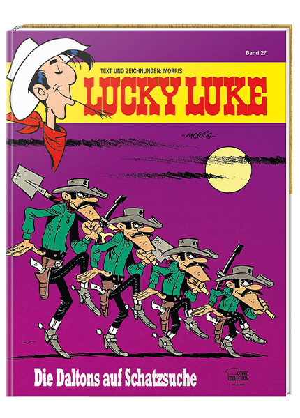 Lucky Luke Nr. 27: Die Daltons auf Schatzsuche - gebundene Ausgabe