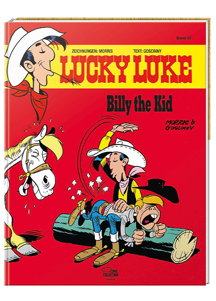 Lucky Luke Nr. 37: Billy the Kid - gebundene Ausgabe