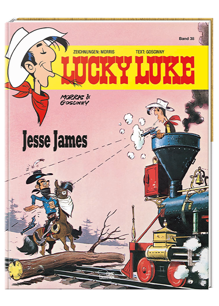 Lucky Luke Nr. 38: Jesse James - gebundene Ausgabe
