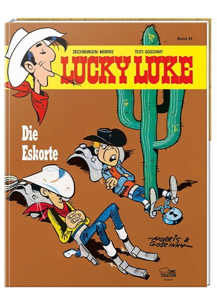 Lucky Luke Nr. 44: Die Eskorte - gebundene Ausgabe