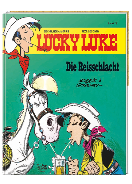 Lucky Luke Nr. 78: Die Reisschlacht - gebundene Ausgabe