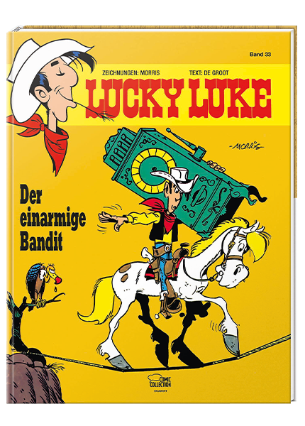 Lucky Luke Nr. 33: Der einarmige Bandit - gebundene Ausgabe