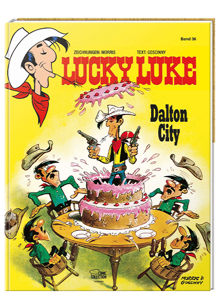 Lucky Luke Nr. 36: Dalton City - gebundene Ausgabe