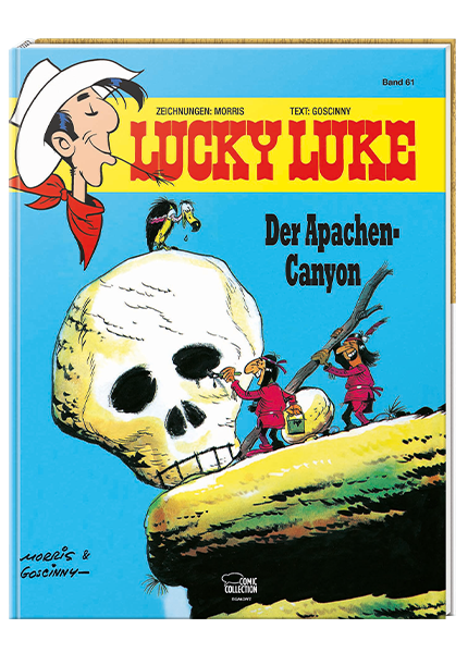 Lucky Luke Nr. 61: Der Apachen Canyon - gebundene Ausgabe