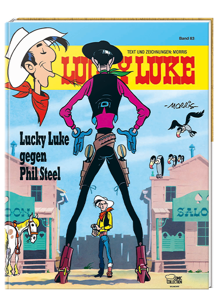 Lucky Luke Nr. 83: Lucky Luke gegen Phil Steel - gebundene Ausgabe