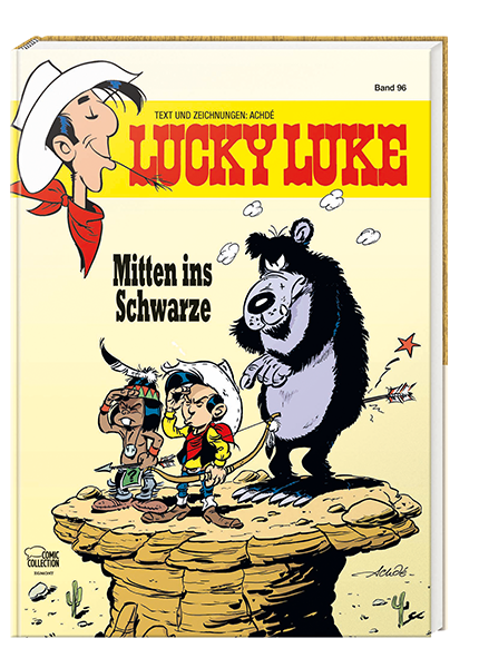 Lucky Luke Nr. 96: Mitten ins Schwarze - gebundene Ausgabe