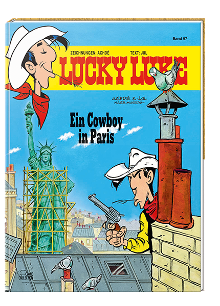Lucky Luke Nr. 97 - Ein Cowboy in Paris - gebundene Ausgabe